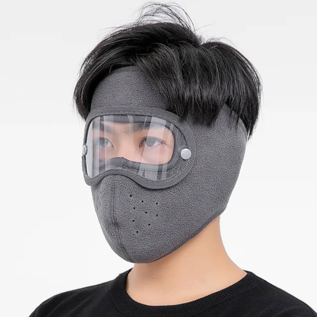 Masque Anti-Poussière Premium avec Visière